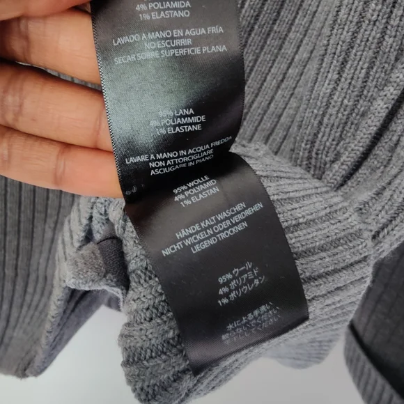 Aether Men's Full Zip Wool Sweater